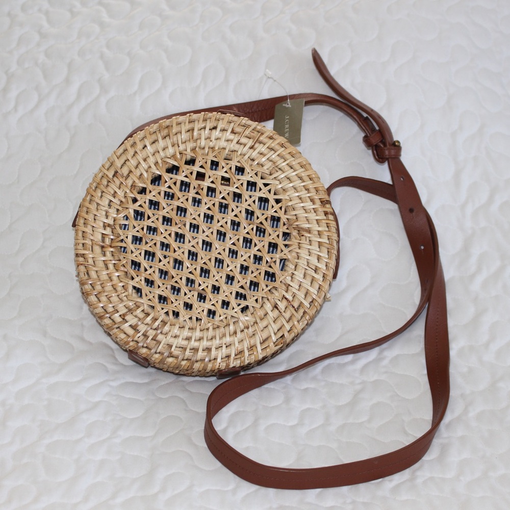 NWT J. Crew circle crossbody bag